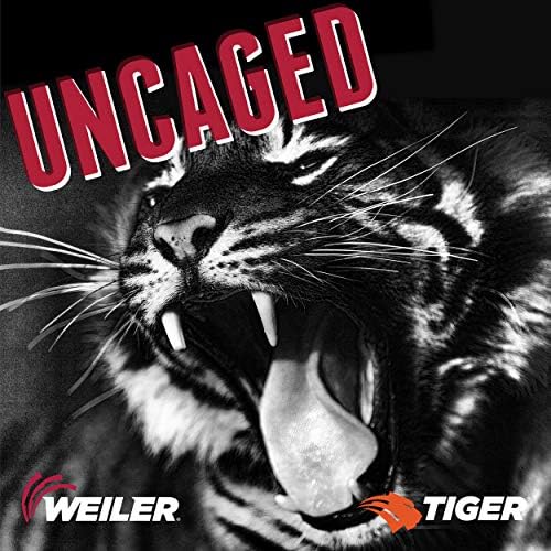 Weiler 57070 4-Inch Cutting Wheel, Tiger AO Steel/Metal Long Life, Performance Cutting, 0.035" A60T Type 1 3/8" Arbor (Pack of 25)