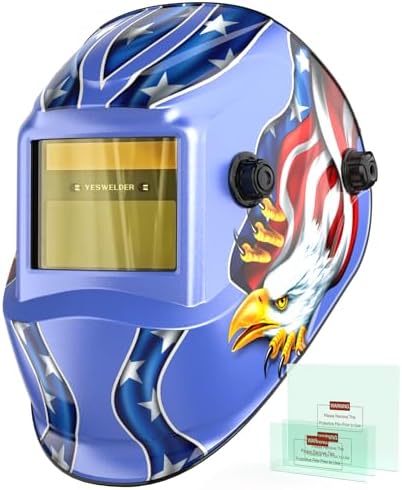 YESWELDER Auto Darkening Welding Helmet 1/1/1/1 True Color, LYG-L600A