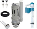 2-Inch Dual Flush Valve Repair Kit for 2-Piece Toilet, Fit for Kohler, American Standard and More. Includes 8.2" Height Flush Valve, 1.4" Threaded Button, Fill Valve, Gasket, Bolts