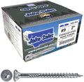 Jake Sales #9 x 2 Silver Star Stainless Steel Wood Screw Torx/Star Drive Head - Grade 300 Series Stainless Steel Torx/Star Drive Wood Screws - (Full Box - 3,000 Approx. Screw Count)