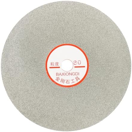6 Inch x 1/2" Arbor Diamond Flat Lap Disc, 80 Grit