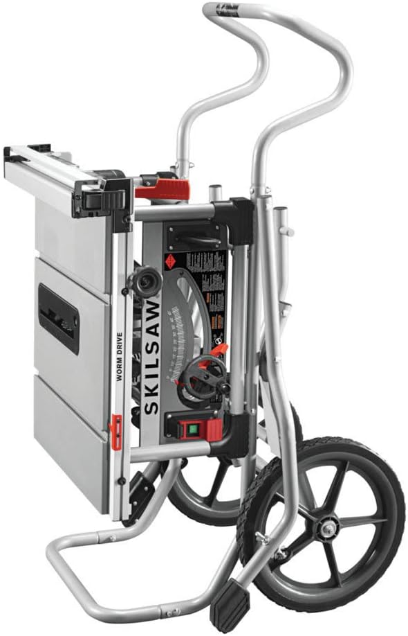 SKIL 10 Inch Heavy Duty Worm Drive Table Saw with Stand - SPT99-11
