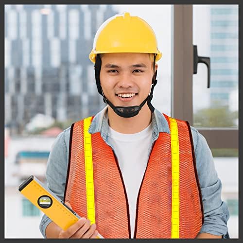 Haysandy 20 Pcs High Visibility Vest Reflective Safety Vest,Orange