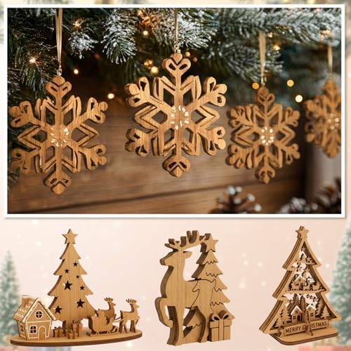 24 Pcs Teak Wood Color Wood Plywood Board for Laser Cutting, 12 x 12 Inch