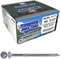 Jake Sales #9 x 2-1/2" Silver Star Stainless Steel Wood Screw Torx/Star Drive Head - Grade 300 Series Stainless Steel Torx/Star Drive Wood Screws - (Full Box - 2,500 Approx. Screw Count)