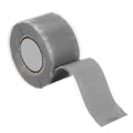 uxcell Self Fusing Silicone Tape, 1" x 10ft Waterproof Water Leak Sealing Tape for Plumbing Pipe Hose Repair Handles, Grey