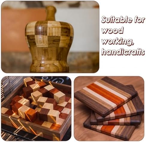8 Pcs Exotic Hardwood Lumber Zebrawood Padauk, 3/4" X 2" X 24"