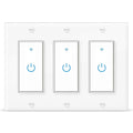 Smart WiFi Light Switch 3 Gang - Wireless Compatible with Alexa and Google Home