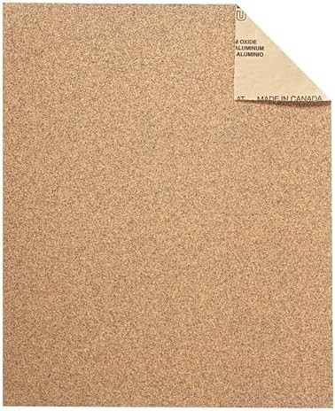 3M Sandpaper, 100 Grit, 5 Sheets, 9 in x 11 in, Sands Paint, Wood & Metal, Great for General Purpose Sanding, Medium Aluminum Oxide Sand Paper (9002NA-20), 2-Pack