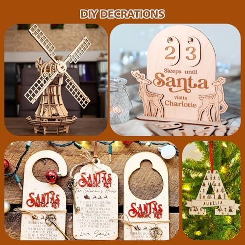 Adrattnay Basswood Sheets 3mm - 1/8 x 12 x 12inch, 36pcs Square Laser Basswood Plywood for Laser Cutting & Engraving DIY Crafts, Wood Burning, Painting, Architectural Model Building