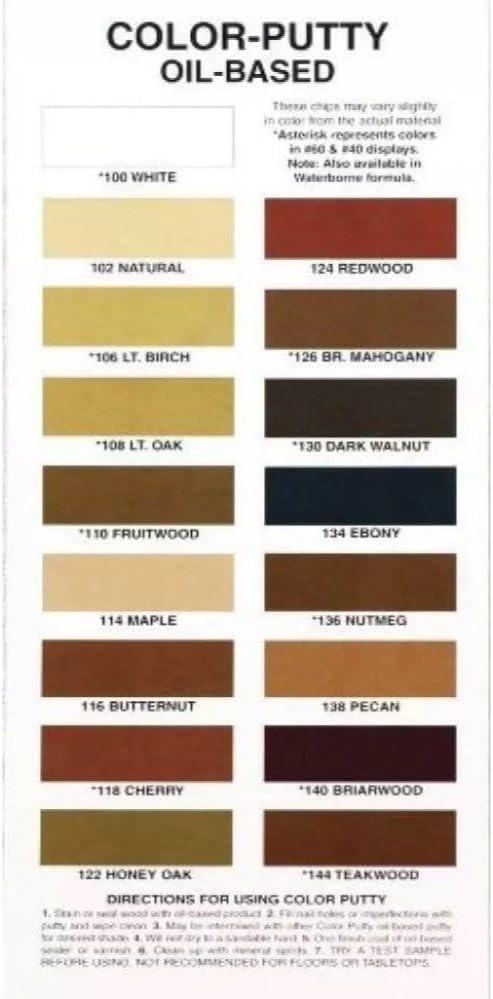 Color Putty 114 Maple Color Putty