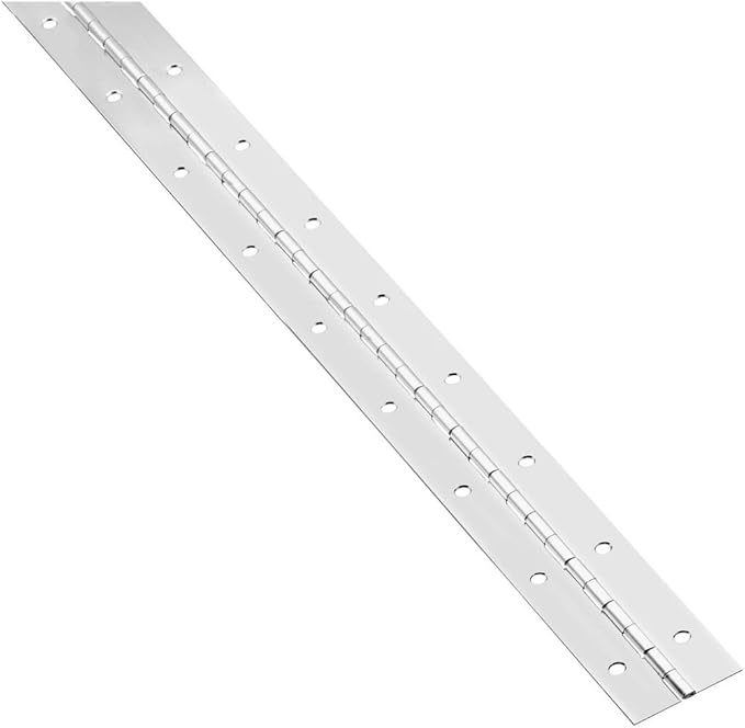 National Hardware N148-270 V570 Continuous Hinge in Nickel
