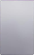 ENERLITES Screwless Blank Wall Plate, Child Safe Blank Device Outlet Cover, Standard Size, 1-Gang 4.68" x 2.93", Polycarbonate Thermoplastic, UL Listed, SI8801-SV, Silver
