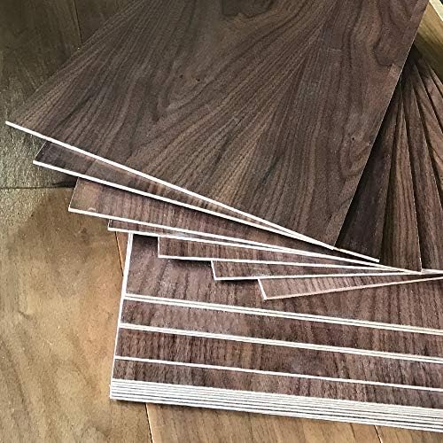 1/8" x 12" x 20" Pre Finished Walnut Plywood - Perfect for CNC & Laser Cutting - Cherokee Wood Products (20)