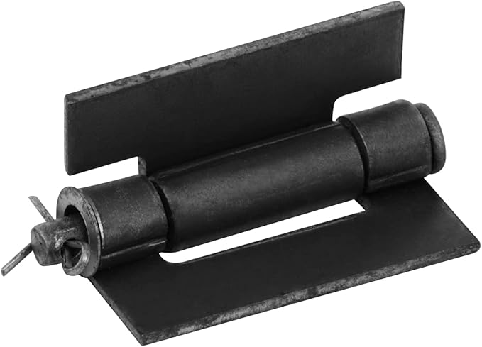 20 Pack Weldable Hinges, 2-1/2" x 1-5/8" Mini Weld On Butt Hinge for Metal Gate, BBQ Smoker, 2.3 mm Thick