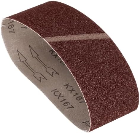 Sanding Belts 3 x 18 Inch 60 Grit Aluminum Oxide