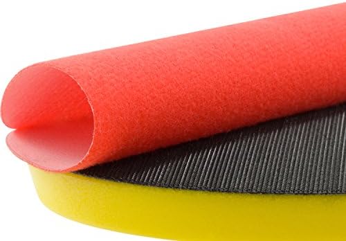 Red Label Abrasives 6 Inch 800 Grit High Performance Hook and Loop Wet/Dry Auto Body Film Sanding Discs, 50 Pack