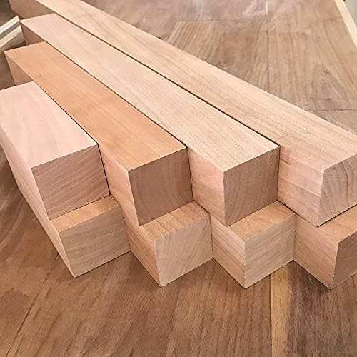 Bubinga Wood Turning Blanks 1pc - 1-1/2" x 1-1/2" x 18"