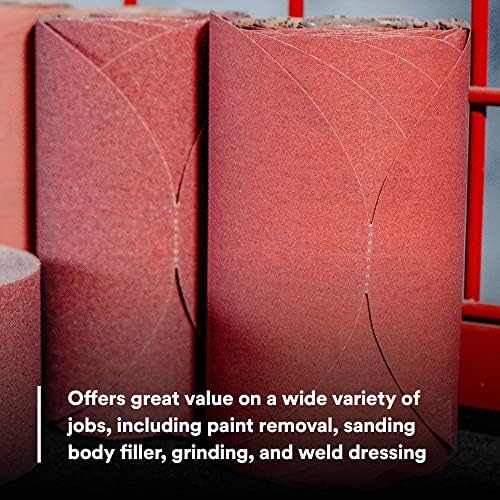 3M Red Abrasive Stikit Disc, 01113, 6 in, P150 Grade