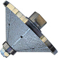 Diamond Profile Grinding Wheels bits - Bevel E40 1 1/2" Marble Stone Granite Profile Edges By STADEA