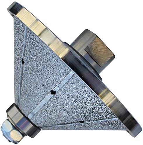 Diamond Profile Grinding Wheels bits - Bevel E40 1 1/2" Marble Stone Granite Profile Edges By STADEA