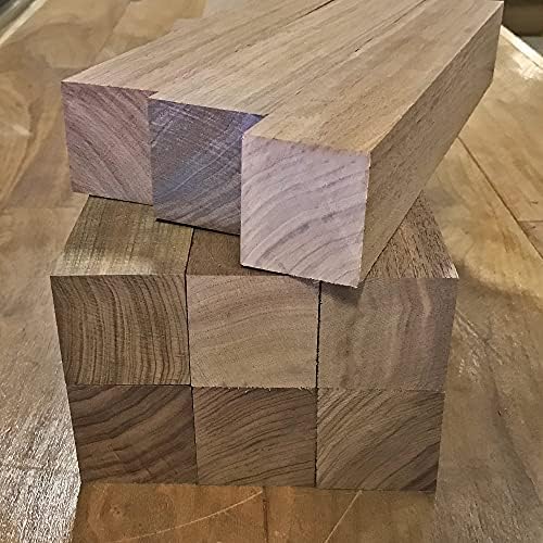 Walnut Wood Turning Blanks 6pcs - 2" x 2" x 18"