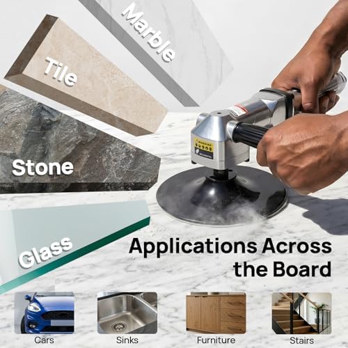 7 Inch Concrete Grinding Polishing Machine with Saf-ety Switch Button