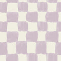 Mr. Kate Tess Watercolor Soft Lavender Checker Peel and Stick Wallpaper, Vinyl, 20.5-in x 18-ft