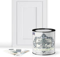 ALL-IN-ONE Paint by Heirloom Traditions, Colosseum (White with Soft Gray Undertones), Quart - Durable cabinet and furniture paint. Built in primer and top coat, no sanding needed. Includes our 30
