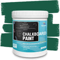 Chalkboard Paint Green Chalk Board Paint for Wood, Metal, Glass, Wall, Plaster Boards Sign, Frame, Interior/Exterior, All-in-One Primer & Top Coat, Green Matte Finish, Acrylic, Non-Toxic, 250g, 9oz