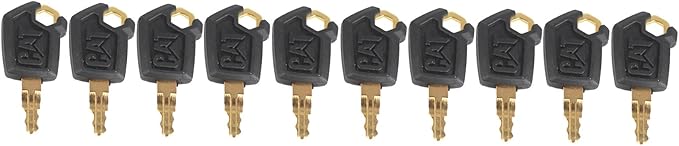 Cat Keys Replacement for Cater-Pillar Heavy Equipment 5P8500 (Pack of 10)