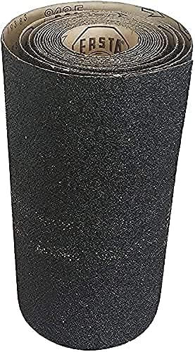 8 Inch x 25 Meters Starcke Sandpaper Rolls - 60 Grit Silicon Carbide Sand Paper Rolls, Heavy Duty Roll Sandpaper Sheets for Wood, Stone, Concrete and Plastics, Auto Sandpapers, Wood Floor Sanders