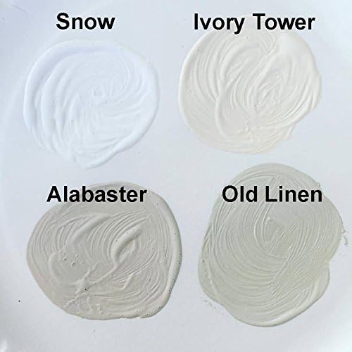 Renaissance Chalk Finish Paint - Snow 1 Pint (16oz) - Chalk Furniture & Cabinet Paint - Non Toxic, Eco-Friendly, Superior Coverage, Snow 01