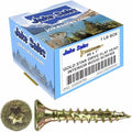 Jake Sales #8 x 1 Gold Star Wood Screw, T-20 Torx Drive, Flat Head - (1 Pound Box) ~276 Screw Count