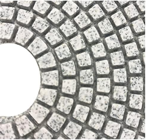 1Pc 7 inch Diamond Polishing Pad Wet/Dry Tile Polishing Pad for Grinder,for Concrete Marble Quartz Stone Countertop Granite Polishing. (Grit 800)