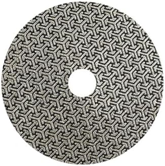 Electroplated Diamond Sanding Paper Sheet Pad,200Grit 3inch 75mm Grinding Sandpaper Pad Hook and Loop Backing for Metal Glass Porcelain Ceramic Hand Polishing & Trimming (1 Piece)