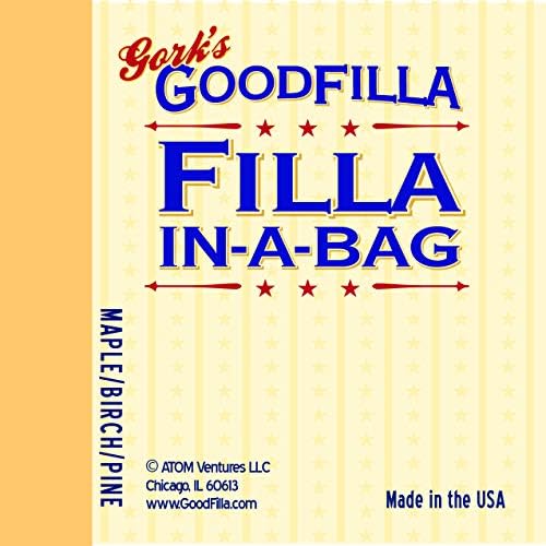 GoodFIlla Maple Beech Pine, 12 lb, Wood and Grain Filler Powder, Stainable, Paintable, Sandable, Versatile | Zero Waste