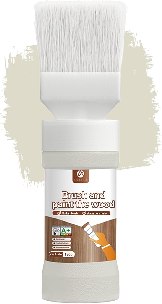 Glacier Blue Touch-Up Paint for Furniture, Cabinets, Wood, Metal No Sanding, Fast Drying, Water Based Multi Surface, 6.35 oz
