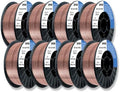 PGN ER70S-6 .023" (8 Pack) Solid MIG Welding Wire - 10lb Spool