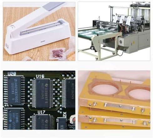 Brown Teflon Tape, Insulating PTFE Fabric, Teflon Tape for Sealing Machines, High-Temperature Resistant (50mm*50m W*L)