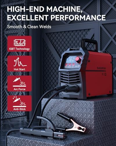 ARCCAPTAIN 160A Stick Welder, ARC/Lift TIG Welding Machine, 110V/220V