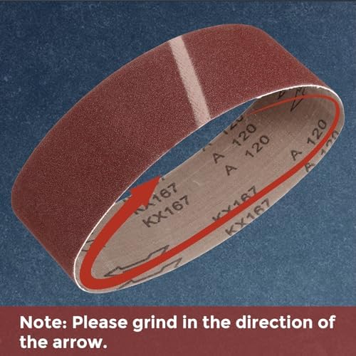 20 Pcs Sanding Belts 4 x 24 Inch 40 Grit Aluminum Oxide