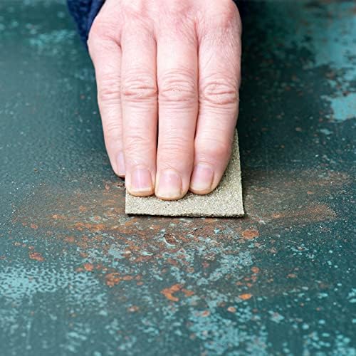 Fandeli Multi-Purpose Sandpaper, 60 Grit, 75 Sheets of 9'' x 11'', Aluminum Oxide, Compatible with Orbital Sanders, Ideal for Metal and Wood