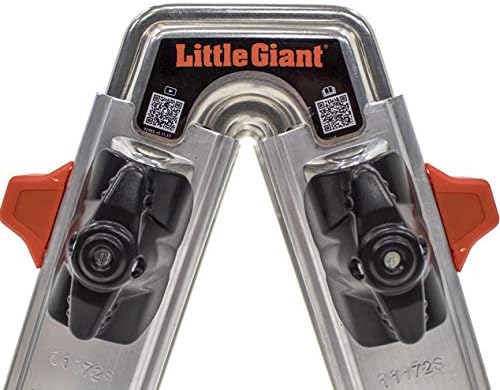Little Giant Ladders, Trestle Brackets, Ladder Accessory, Aluminum, Fits Most Multi-Position Models, (26999)
