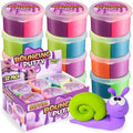 Neon Bouncing Putty (36-Pack) Fluffy DIY Slime Ball Sensory Toys