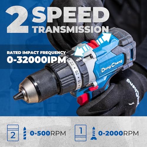 Dong Cheng 1062 in-lbs(120Nm) 20V Brushless Hammer Drill (Bare Tool)