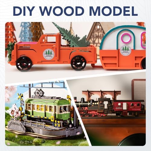 Rowood Colored Plywood Sheets for Laser Cutting,12x12x1/8inch,7 Pack 3mm Thin Unfinished Wood Crafts for Laser Engraving and DIY Ornaments and Architectural Model-Red/Orange/Yellow/Blue-WB124