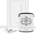 ALL-IN-ONE Paint by Heirloom Traditions, Cashmere (True White), Gallon - Durable cabinet and furniture paint. Built in primer and top coat, no sanding needed. Includes our 30 featured color card.