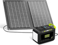 MARBERO Solar Powered Generator 88Wh, 120W Surge with 21W Solar Panel Kit