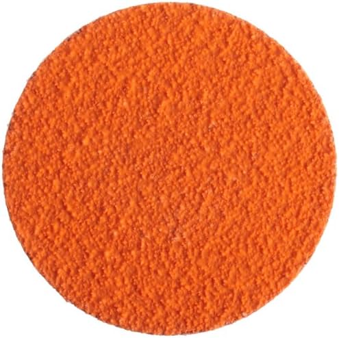 Norton R980P SG Blaze 2-Ply Speed-Lok Abrasive Disc, Polyester Backing, TR, Ceramic Aluminum Oxide, 3" Diameter, Grit 60 (Pack of 25)